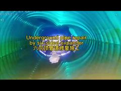 zeszijdige expander voor de rehabilitatie van leidingen