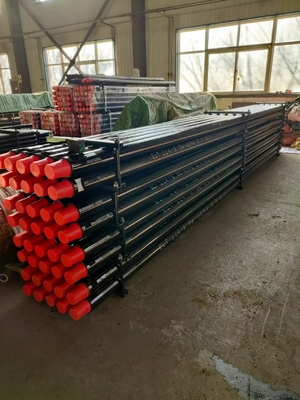 API-standaard dubbelwandboorpijp met R780 / S135 E75 staalgraad 8,56 mm
